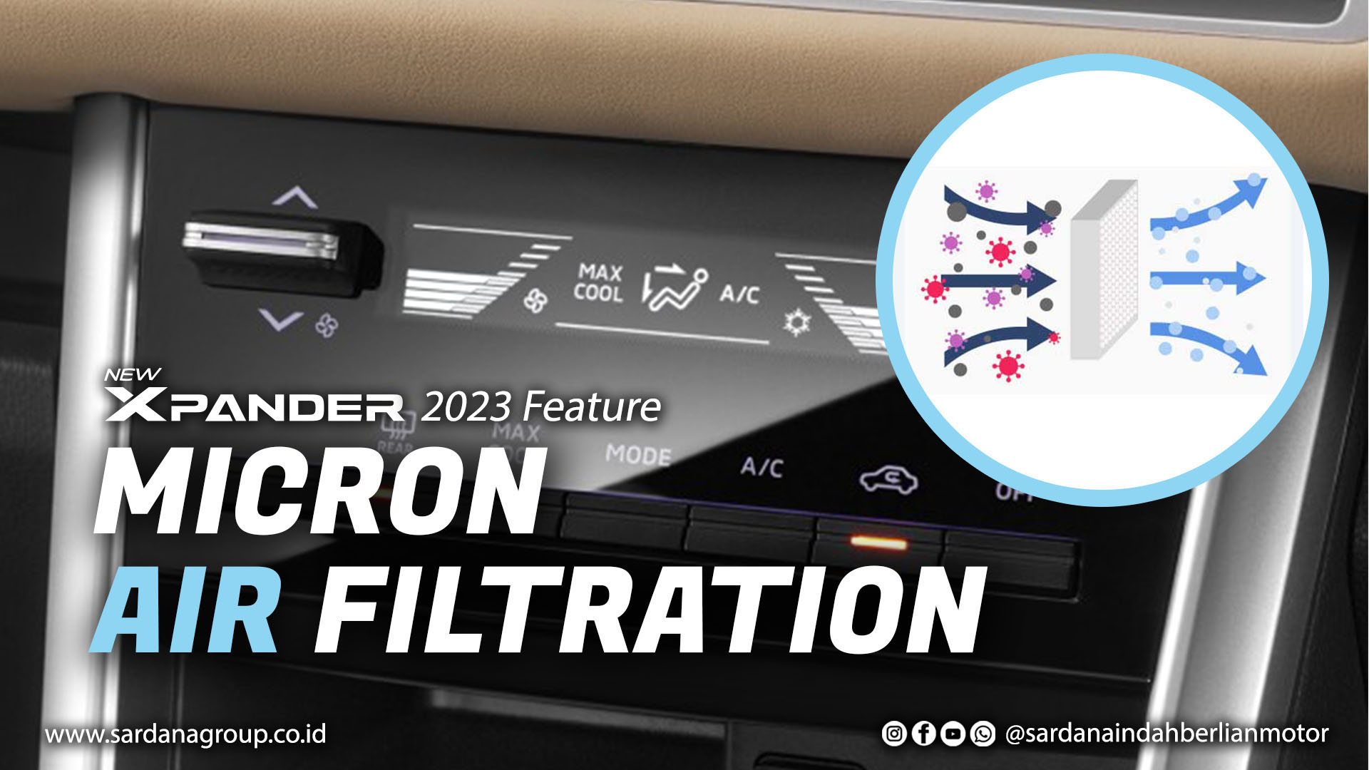 Mengenal Fitur Micron Air Filtration Pada New Xpander 2023 